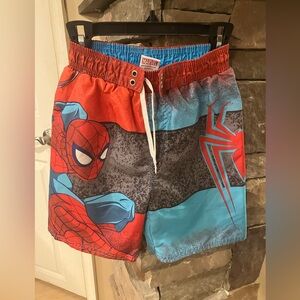 Boy’s Marvel Spider man swim trunks 5/6